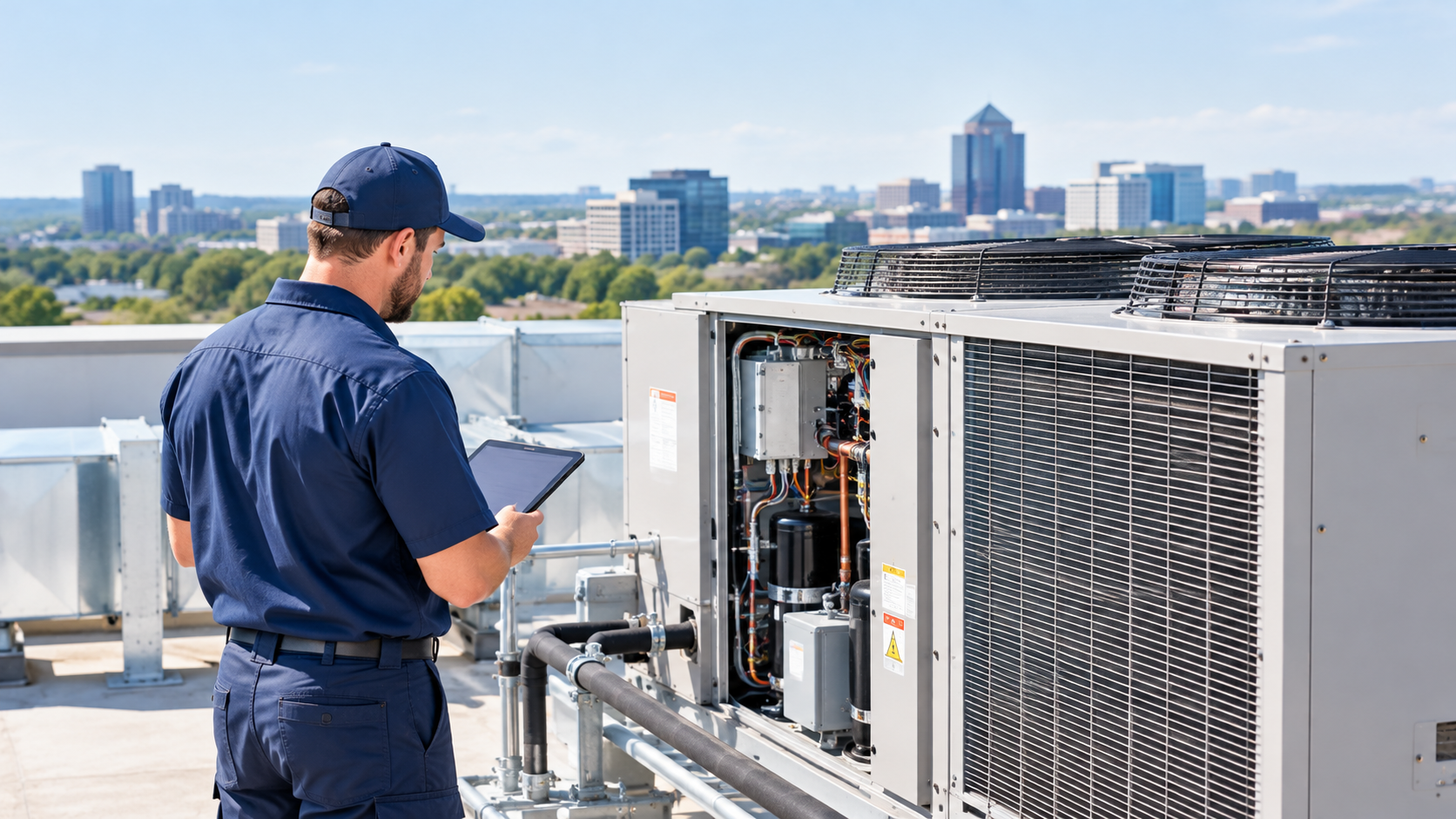 The Essential Guide to Commercial HVAC in Northern Virginia 1 Commercial HVAC in Northern Virginia: Owner's Guide | AVS