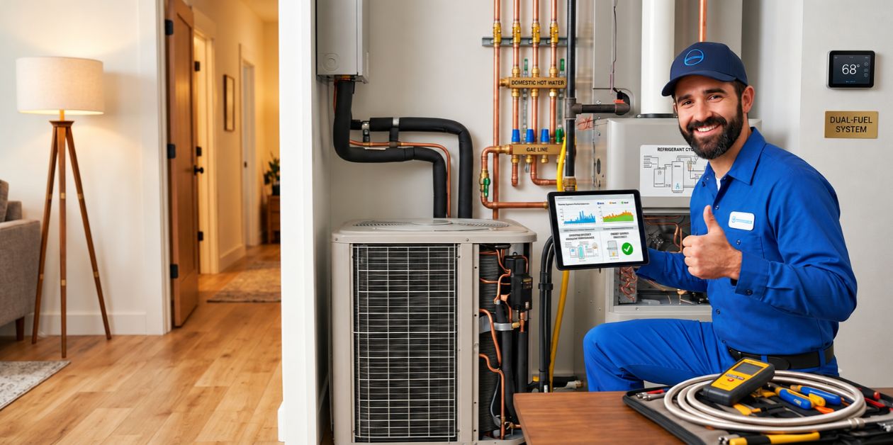 Is a Heat Pump Gas or Electric? Fuel, Refrigerant & Dual-Fuel Explained 1 Is a Heat Pump Gas or Electric Fuel, Refrigerant & Dual Fuel Explained